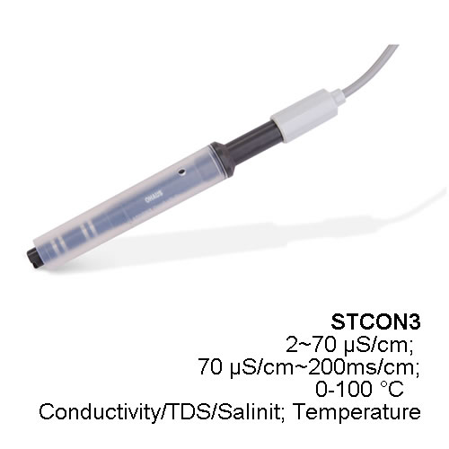 STCON3 - 4-х электродный датчик (70 мкСм/см – 200 мСм/см) УЭП для кондуктометра ST3100C  